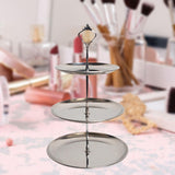 Maxbell Dessert Stand Cupcake Holder Fruit Plate for Baby Shower Holiday Decoration three layer