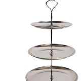 Maxbell Dessert Stand Cupcake Holder Fruit Plate for Baby Shower Holiday Decoration three layer