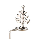 Maxbell Fireplace Hook Hanger Christmas Stocking Holder for Ornament Party Cafe Tree Silver