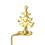 Maxbell Fireplace Hook Hanger Christmas Stocking Holder for Ornament Party Cafe Gold Tree