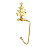 Maxbell Fireplace Hook Hanger Christmas Stocking Holder for Ornament Party Cafe Gold Tree