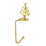 Maxbell Fireplace Hook Hanger Christmas Stocking Holder for Ornament Party Cafe Gold Tree