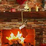Maxbell Fireplace Hook Hanger Christmas Stocking Holder for Ornament Party Cafe Gold Tree