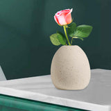 Maxbell Nordic Flower Vases Ornament Decorative Vases Boho for Home Dinner Bedroom 9cmx7cm