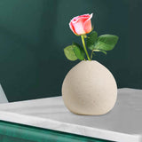 Maxbell Nordic Flower Vases Ornament Decorative Vases Boho for Home Dinner Bedroom 8.3cmx7.5cm