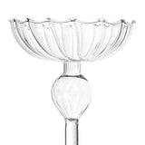 Maxbell Tealight Candle Holders Glass Candlestick Holders Table Centerpiece M