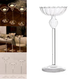 Maxbell Tealight Candle Holders Glass Candlestick Holders Table Centerpiece M