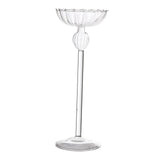 Maxbell Tealight Candle Holders Glass Candlestick Holders Table Centerpiece L