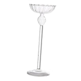 Maxbell Tealight Candle Holders Glass Candlestick Holders Table Centerpiece L