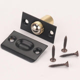 Maxbell Adjustable Ball Door Catches Roller Beads Lock Cupboard Gate Door Closet Black