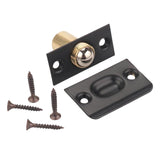 Maxbell Adjustable Ball Door Catches Roller Beads Lock Cupboard Gate Door Closet Black