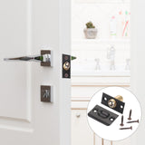 Maxbell Adjustable Ball Door Catches Roller Beads Lock Cupboard Gate Door Closet Black