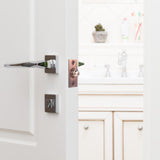 Maxbell Adjustable Ball Door Catches Roller Beads Lock Cupboard Gate Door Closet Pink
