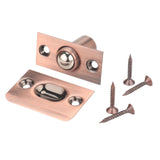 Maxbell Adjustable Ball Door Catches Roller Beads Lock Cupboard Gate Door Closet Pink