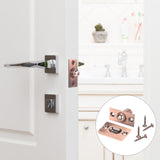 Maxbell Adjustable Ball Door Catches Roller Beads Lock Cupboard Gate Door Closet Pink