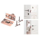 Maxbell Adjustable Ball Door Catches Roller Beads Lock Cupboard Gate Door Closet Pink