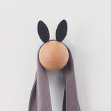 Maxbell Coat Hook Clothes Hanger Decorative Hanging for Towel Bathroom Living Room Bunny