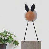 Maxbell Coat Hook Clothes Hanger Decorative Hanging for Towel Bathroom Living Room Bunny