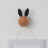 Maxbell Coat Hook Clothes Hanger Decorative Hanging for Towel Bathroom Living Room Bunny