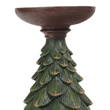 Maxbell Christmas Tree Candle Holder Candlestick Decorative for Home Xmas Table 12cmx12cmx27.5cm