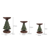 Maxbell Christmas Tree Candle Holder Candlestick Decorative for Home Xmas Table 12cmx12cmx27.5cm