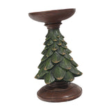 Maxbell Christmas Tree Candle Holder Candlestick Decorative for Home Xmas Table 12cmx12cmx27.5cm