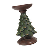 Maxbell Christmas Tree Candle Holder Candlestick Decorative for Home Xmas Table 12cmx12cmx27.5cm