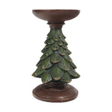 Maxbell Christmas Tree Candle Holder Candlestick Decorative for Home Xmas Table 12cmx12cmx27.5cm