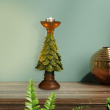 Maxbell Christmas Tree Candle Holder Candlestick Decorative for Home Xmas Table 12cmx12cmx27.5cm