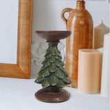 Maxbell Christmas Tree Candle Holder Candlestick Decorative for Home Xmas Table 12cmx12cmx27.5cm