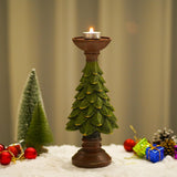 Maxbell Christmas Tree Candle Holder Candlestick Decorative for Home Xmas Table 12cmx12cmx27.5cm