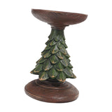 Maxbell Christmas Tree Candle Holder Candlestick Decorative for Home Xmas Table 8.5cmx8.5cmx12cm