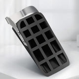 Maxbell Door Stopper Protection Finger Protector Wedge for Home Child Safety Guard Black