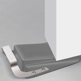 Maxbell Door Stopper Protection Finger Protector Wedge for Home Child Safety Guard Gray