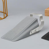 Maxbell Door Stopper Protection Finger Protector Wedge for Home Child Safety Guard Gray