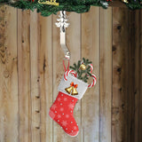 Maxbell Stocking Hook Hangers Mantle Fireplace Hook Decor Christmas Stocking Holder Christmas Tree