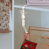 Maxbell Stocking Hook Hangers Mantle Fireplace Hook Decor Christmas Stocking Holder Snowman