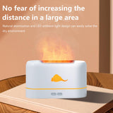 Maxbell Air Humidifier Essential Oil Aroma Diffuser USB Night Light for Dorm Office White