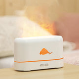 Maxbell Air Humidifier Essential Oil Aroma Diffuser USB Night Light for Dorm Office White