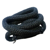 Maxbell Wood Stove Gasket Seal Fiber Door Rope for Stoves Black Heater Diameter 0.6cm