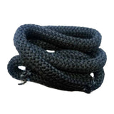 Maxbell Wood Stove Gasket Seal Fiber Door Rope for Stoves Black Heater Diameter 0.8cm