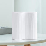 Maxbell Modern Flower Vase Dried Flower Container Porcelain Vases Decoration S White