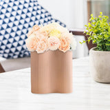 Maxbell Modern Flower Vase Dried Flower Container Porcelain Vases Decoration S Pink
