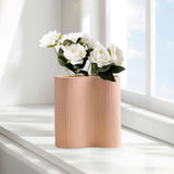 Maxbell Modern Flower Vase Dried Flower Container Porcelain Vases Decoration S Pink