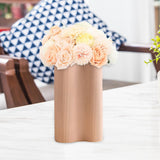 Maxbell Modern Flower Vase Dried Flower Container Porcelain Vases Decoration L Pink