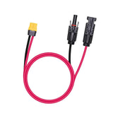 Maxbell Solar Charge Cable for Battery Pack XT60 Adapter Male Female Connector