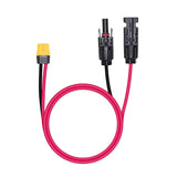 Maxbell Solar Charge Cable for Battery Pack XT60 Adapter Male Female Connector