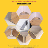 Maxbell 4 Pieces Corner Braces Joint Protector Angle Brackets for Table Wood Cabinet