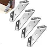 Maxbell 4 Pieces Corner Braces Joint Protector Angle Brackets for Table Wood Cabinet