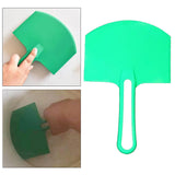 Maxbell Curved Plastic Putty Knife Hollow Handle Putty Scraper for Putty Painting